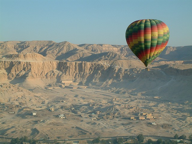 Hot Air Balloon in Luxor 
